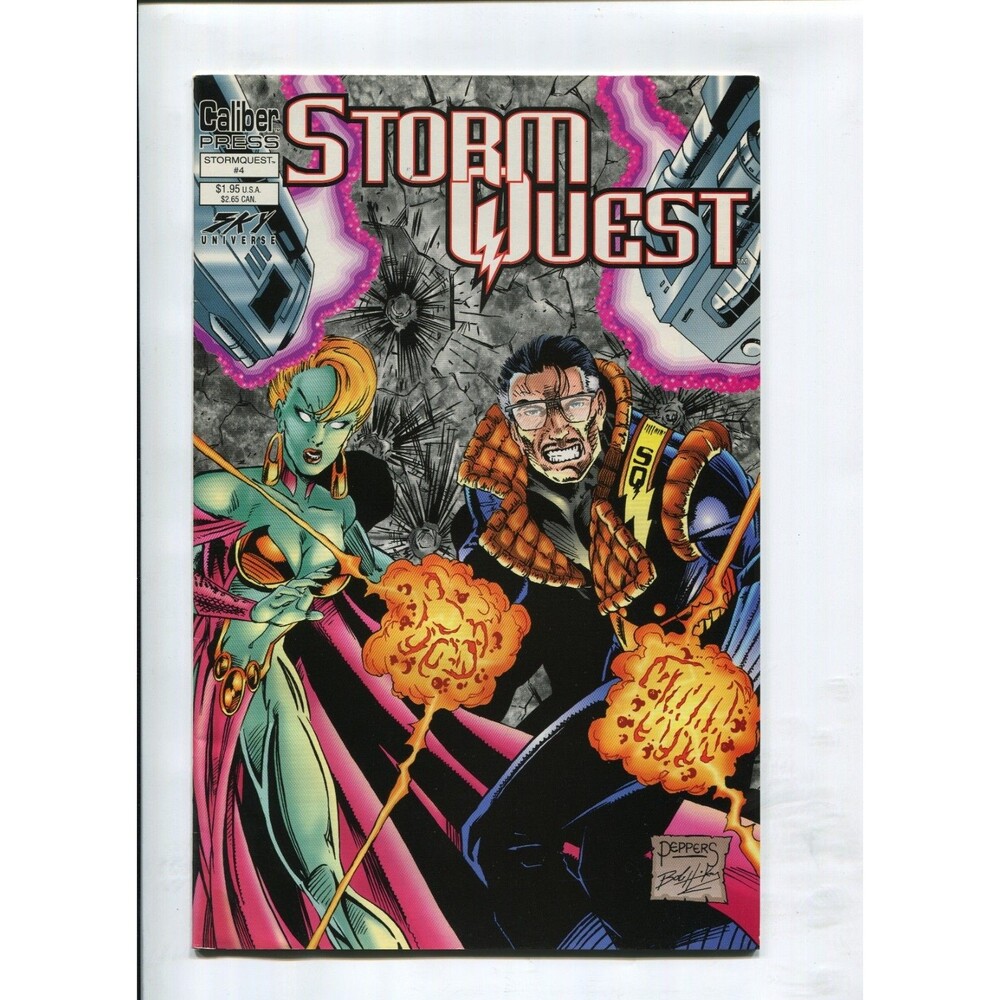 Storm Quest #4 1995 Caliber Press Comic Book